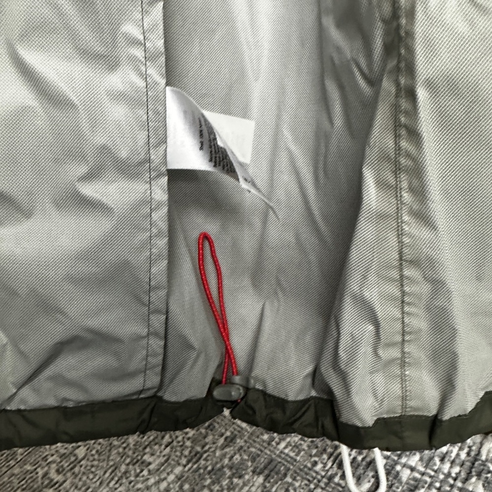 Eddie Bauer weather edge packable rain jacket. Women’s size small, color green - Picture 3 of 9